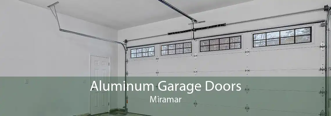 Aluminum Garage Doors Miramar
