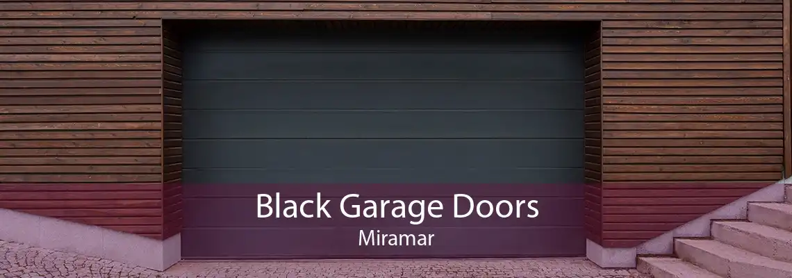 Black Garage Doors Miramar