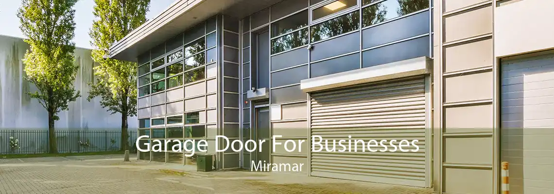 Garage Door For Businesses Miramar