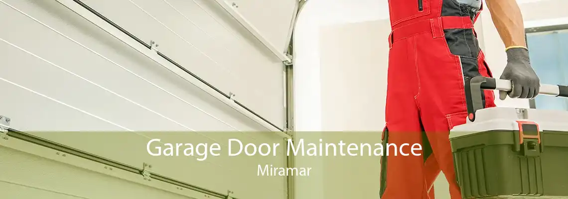 Garage Door Maintenance Miramar