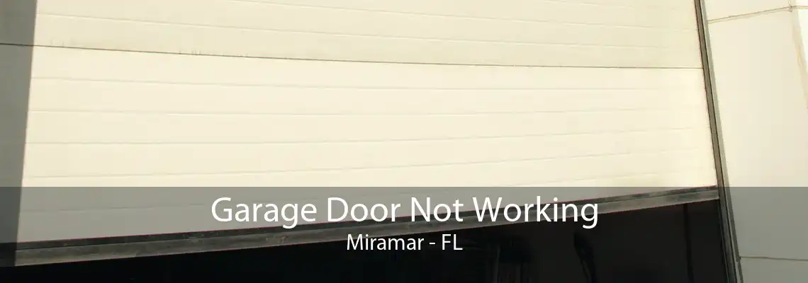 Garage Door Not Working Miramar - FL
