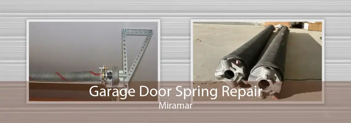 Garage Door Spring Repair Miramar