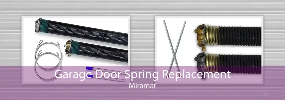 Garage Door Spring Replacement Miramar