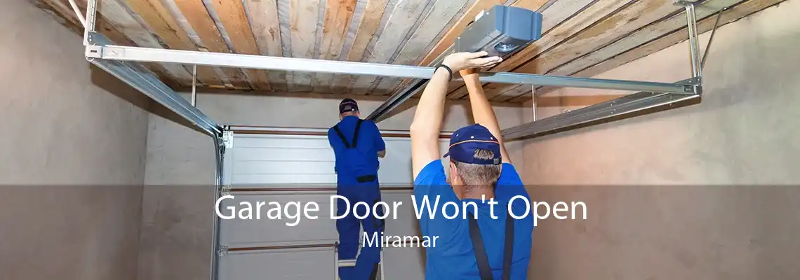 Garage Door Won't Open Miramar
