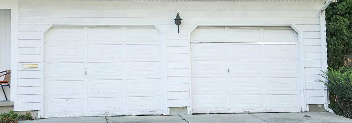 Roller Garage Door Dropped Down Replacement in Miramar, FL
