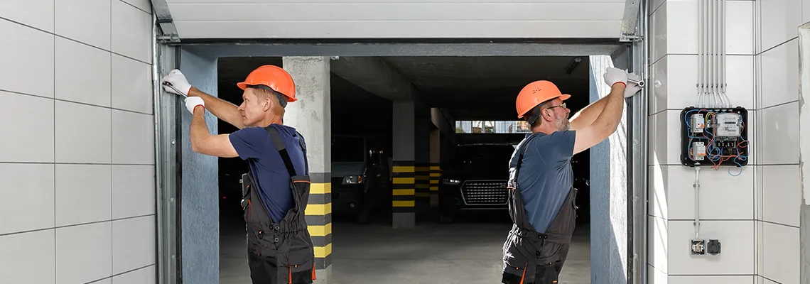 Wooden Garage Door Frame Repair in Miramar, Florida