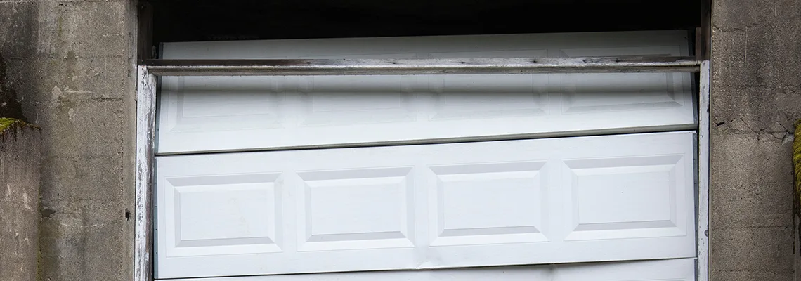 Fallen Commercial Garage Door Repair in Miramar, Florida